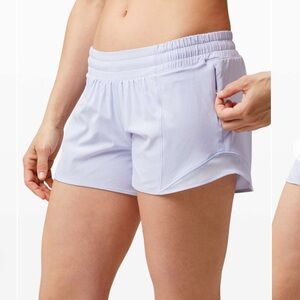 Lululemon Hotty Hot Short II - Serene Blue 4”